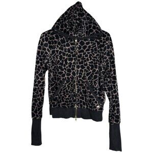 Sonia Rykiel Paris Animal Print Evening Jacket